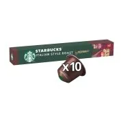 STARBUCKS Καφές Espresso Italian Style Roast 10 κάψουλες συμβατές με μηχανή Nespresso 56g