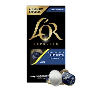 LOR Κάψουλες Καφέ Espresso Ristretto Decaf 10x5.2g
