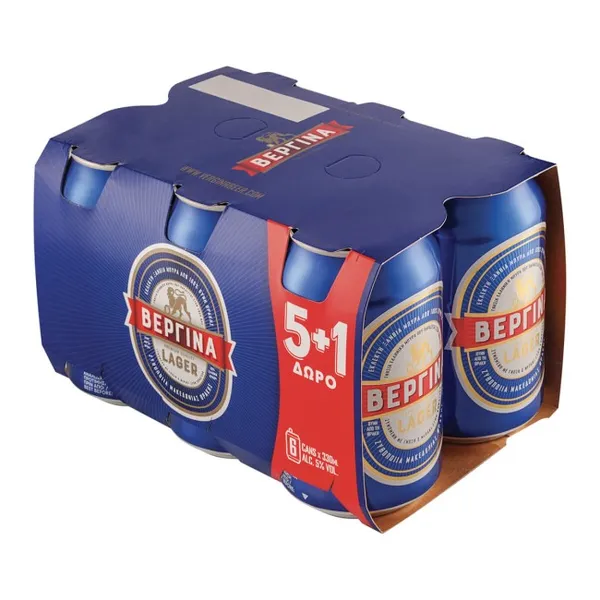Βεργίνα Μπύρα Lager 330ml