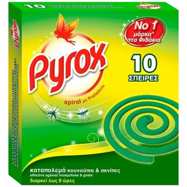 spiral εντομοαπωθητικό φιδάκι 10τεμ.
