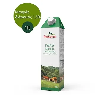ΡΟΔΟΠΗ Γάλα Μακράς Διαρκείας Ελαφρύ 1lt