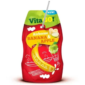 Vita Go Φρουτοποτό Airborne Banana & Apple 200ml.