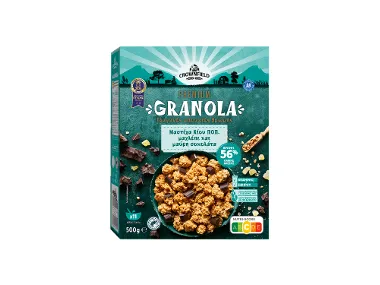 Granola με μαύρη σοκολάτα, μαχλέπι και μαστίχα Χίου 500 g