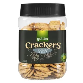 Gullon Crackers Quinoa & Chia 250gr