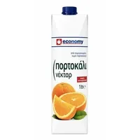 ECONOMY Χυμός Πορτοκάλι Νέκταρ 1lt