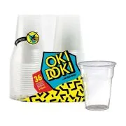 OKI DOKI Crystal Ποτήρια Διάφανα 430ml 36τεμ