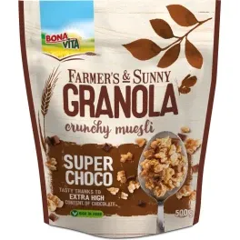 Bonavita Δημητριακά Γκρανόλα Super Choco 500gr