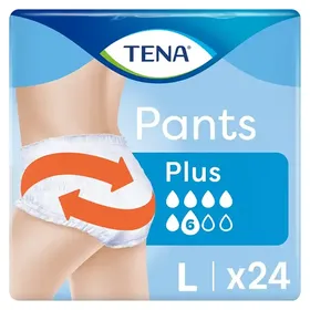 Tena Pants Plus Εσώρουχα Ακράτειας Large 24τεμ.
