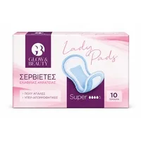 GLOW & BEAUTY Σερβιέτα Ελαφράς Ακράτειας Super 10τμχ