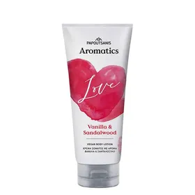 Papoutsanis Aromatics Love Λοσιόν Σώματος Vanilla & Sandalwood 200ml.