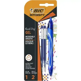 Bic Στυλό Gelocity Quick Dry 1τεμ.+2 Ανταλλακτικά