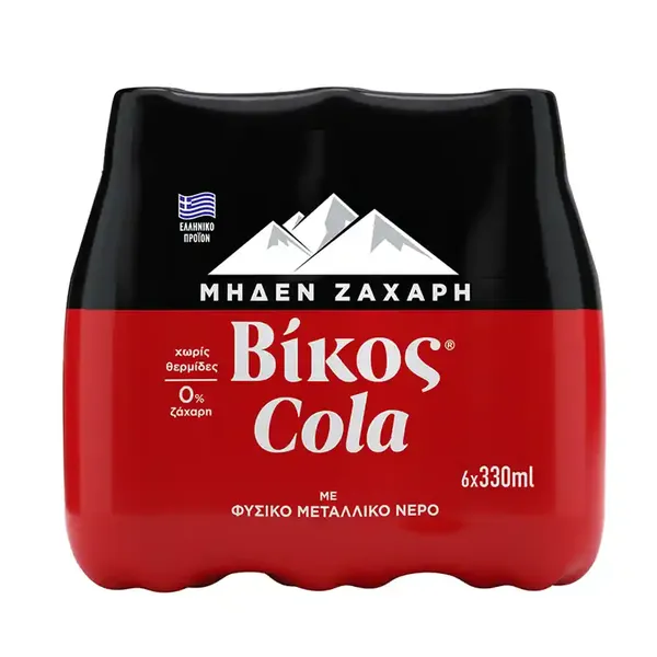 cola classic ή stevia ή zero 6x330ml