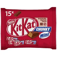 KitKat Chunky Mini Γκοφρέτα Με Σοκολάτα Γάλακτος 250g