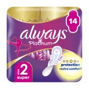 ALWAYS Platinum Σερβιέτες No2 Super 14τεμ