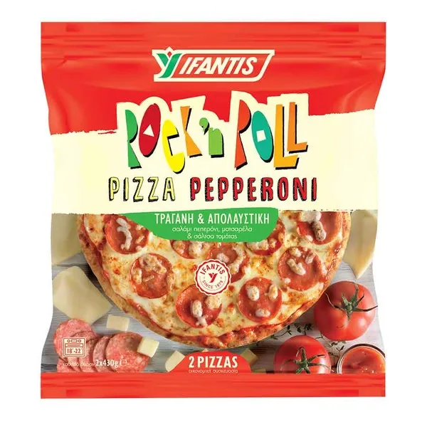 Πίτσα pepperoni IFANTIS rock 'n roll