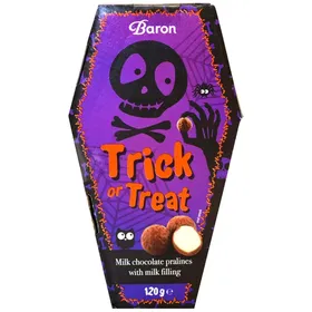 HALLOWEEN trick or treat πραλίνα σοκολάτας με γέμιση 120g