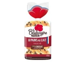 ψωμάκια brioche με σοκολάτα