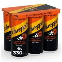 Πορτοκαλάδα Κουτί Schweppes 6x330 ml