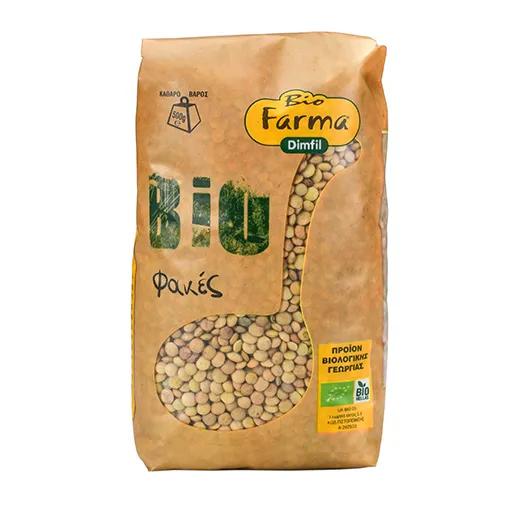 Φακές ψιλές BIO FARMA 500γρ.
