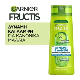 L'oreal Garnier Fructis Σαμπουάν Δύναμη & Λάμψη Για Κανονικά Μαλλιά 400ml.