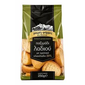 παξιμάδι λαδιού με κρητικό ελαιόλαδο