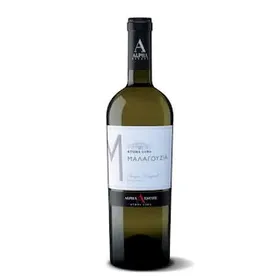 ΚΤΗΜΑ ΑΛΦΑ Λευκός Οίνος Μαλαγουζιά ΠΓΕ 750ml
