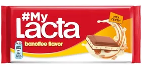 Σοκολάτα γάλακτος με γέμιση κρέμα banoffee, Lacta