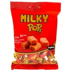 ΛΑΒΔΑΣ Καραμέλες Βουτύρου Milky Pops 130g