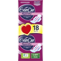 Everyday Hyperdry Σερβιέτες Ultra Plus Maxi Night 18τεμ