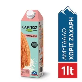 ΟΛΥΜΠΟΣ Καρπός Αμυγδάλου Ρόφημα Χωρίς Ζάχαρη 1lt