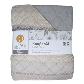 κουβέρτα εμπριμέ διπλό 230x220