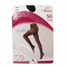 MrGrand Καλσόν Μαύρο 50Den (Διατίθεται σε 3 μεγέθη) 1 τεμ.