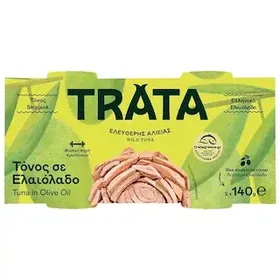ΤΡΑΤΑ Τόνος σε Ελαιόλαδο 2x104g