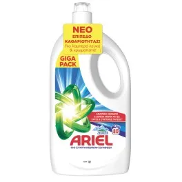 ARIEL Απορρυπαντικά Πλυντηρίου Ρούχων, Alpine Υγρό 80μεζ.