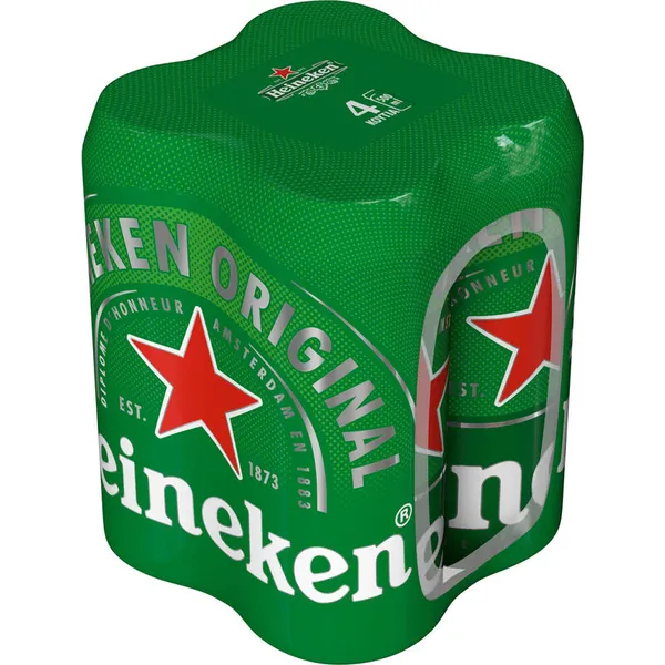 HEINEKEN Μπύρα Lager Κουτί 4x500ml