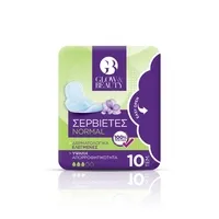 GLOW & BEAUTY Σερβιέτες Luxury Normal 10τεμ.