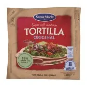 SANTA MARIA Πίτες Τορτίγιες μεσαίες 8τεμ 320g