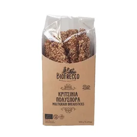 ΒΙΟΦΡΕΣΚΟ Κριτσίνια με Χαρούπι 140 GR