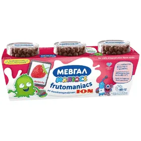 Frutomaniacs παιδικό γιαούρτι 140γρ 3τεμ