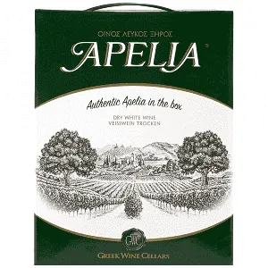 Apelia Λευκός Οίνος Σε Ασκό 3 lt