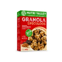 Granola Speculoos με κομμάτια μαύρης σοκολάτας, Nutri Valley 450g