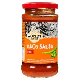 WORLD'S MARKET Σάλτσα Taco Hot Πικάντικη 230g