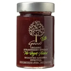 ΓΕΩΔΗ Μαρμελάδα Bio Φράουλα Χωρίς Ζάχαρη 225g