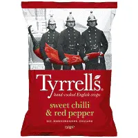 Tyrrell's Sweet Chilli & Red Pepper 150gr