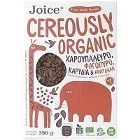 Cereously Organic Δημητριάκα Χαρουπάλευρο Αμύγδαλά Bio 350gr