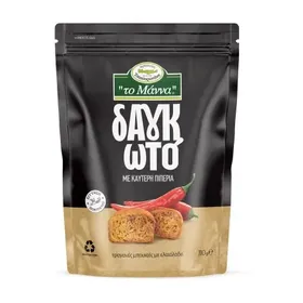 ΤΣΑΤΣΑΡΩΝΑΚΗΣ Το Μάννα Δαγκωτό Παξιμάδι με Καυτερή Πιπεριά 110g