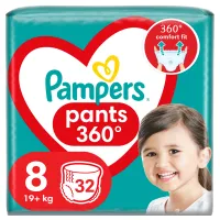 PAMPERS Pants Πάνες Βρακάκι Νο8 17+kg 32τεμ