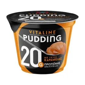 VITALINE ΠΟΥΤΙΓΚΑ PROTEIN ΚΑΡΑΜΕΛΑ  200ΓΡ.