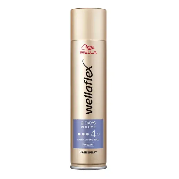 Wellaflex 2Days Volume Λακ Μαλλιών Extra Strong No4 250ml.