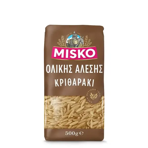 Κριθαράκι ολικής άλεσης 500γρ.